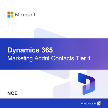 Dynamics 365 Marketing Contactos Adicionales Nivel 1 (NCE)