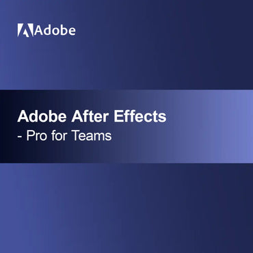 Adobe After Effects - Pro para Equipas