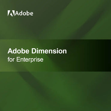 Adobe Dimension pour Entreprise