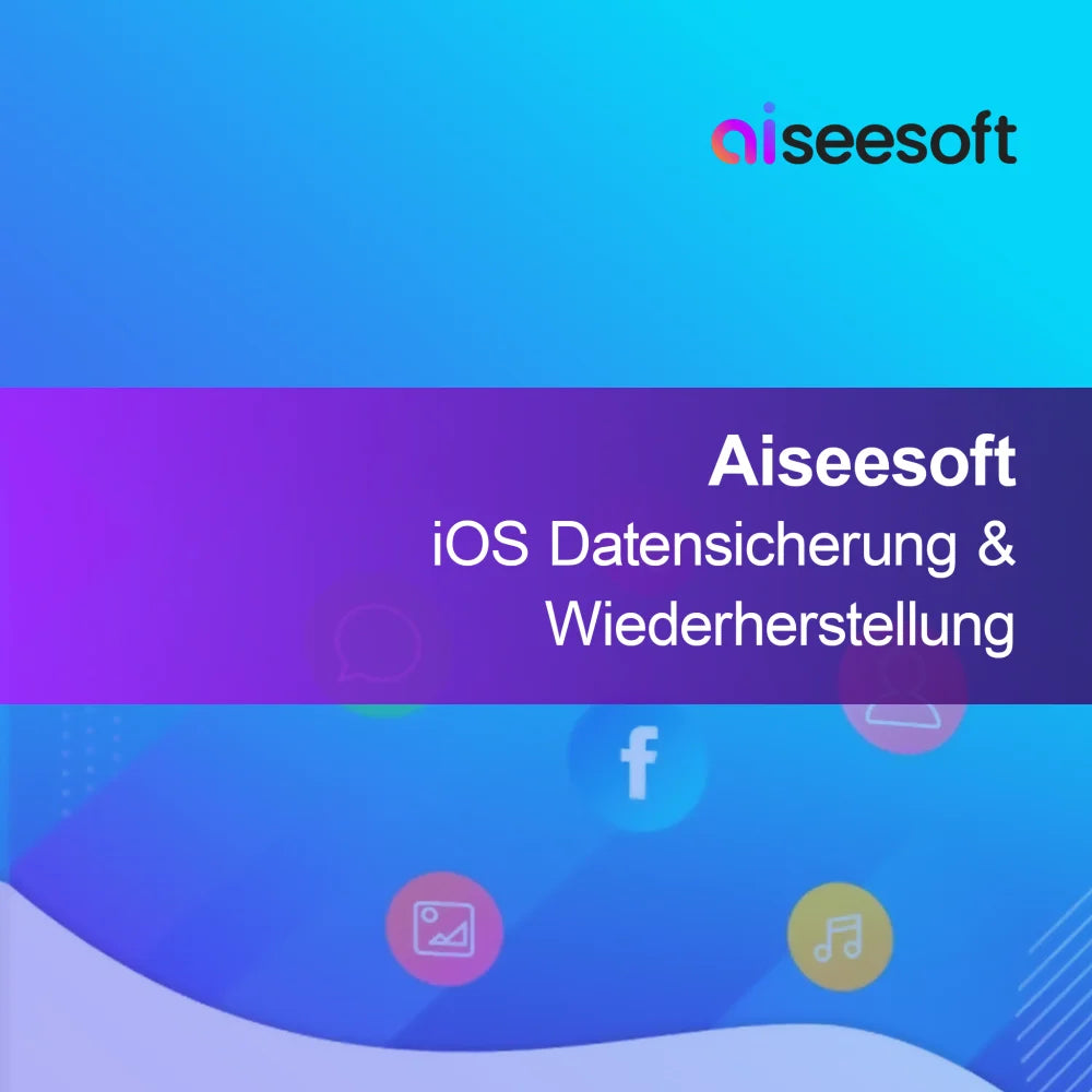 Aiseesoft iOS Backup e Restauração