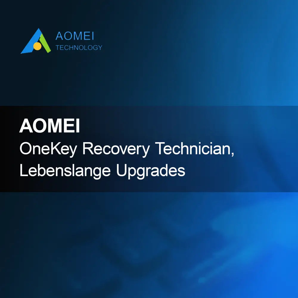 AOMEI OneKey Recovery Técnico, Atualizações Vitalícias