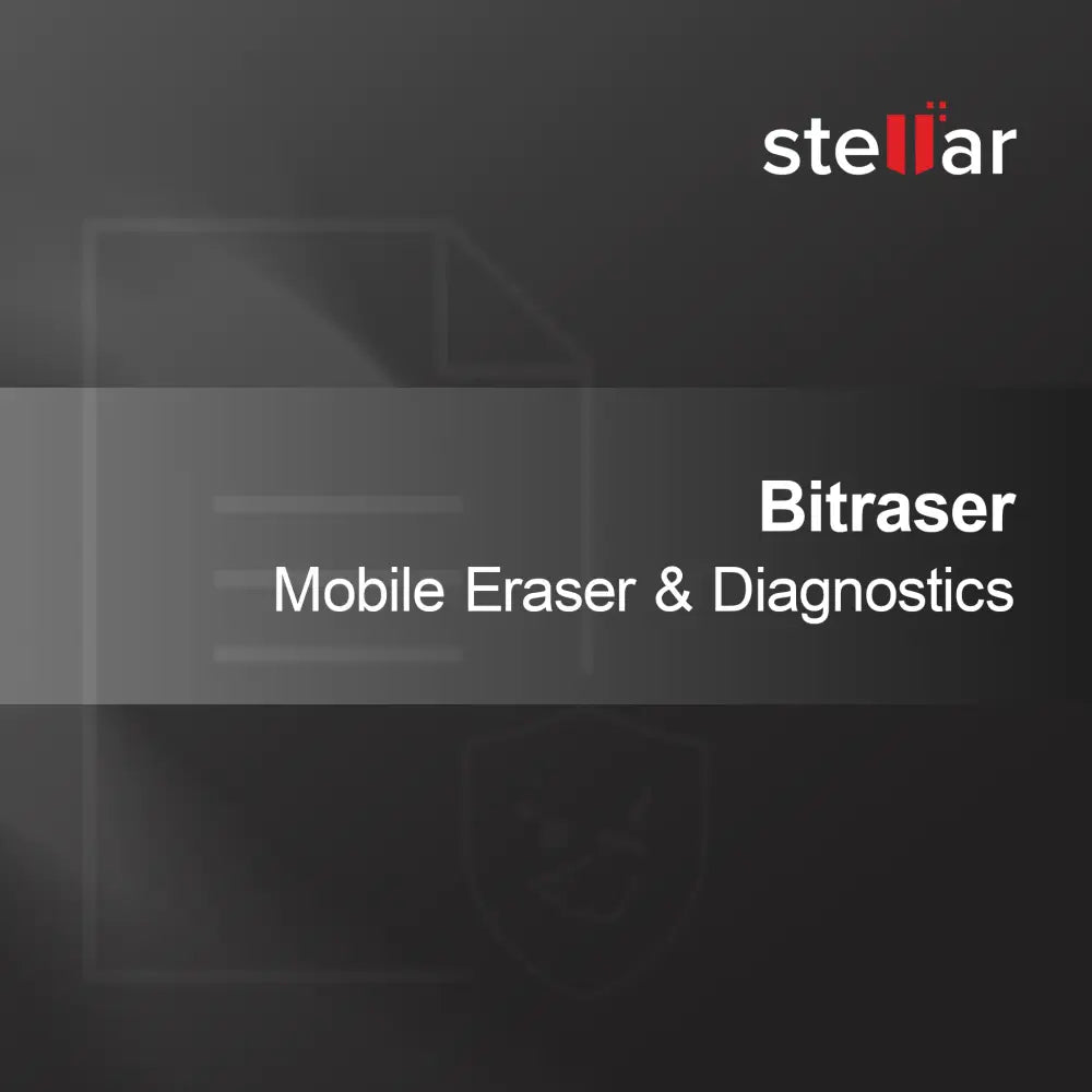 BitRaser Borrador Móvil y Diagnósticos