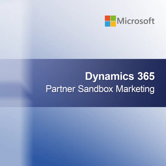 Dynamics 365 Parceiro Sandbox Marketing