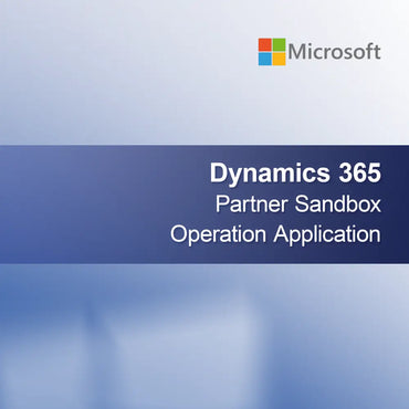 Aplicação de Operação Sandbox para Parceiros Dynamics 365