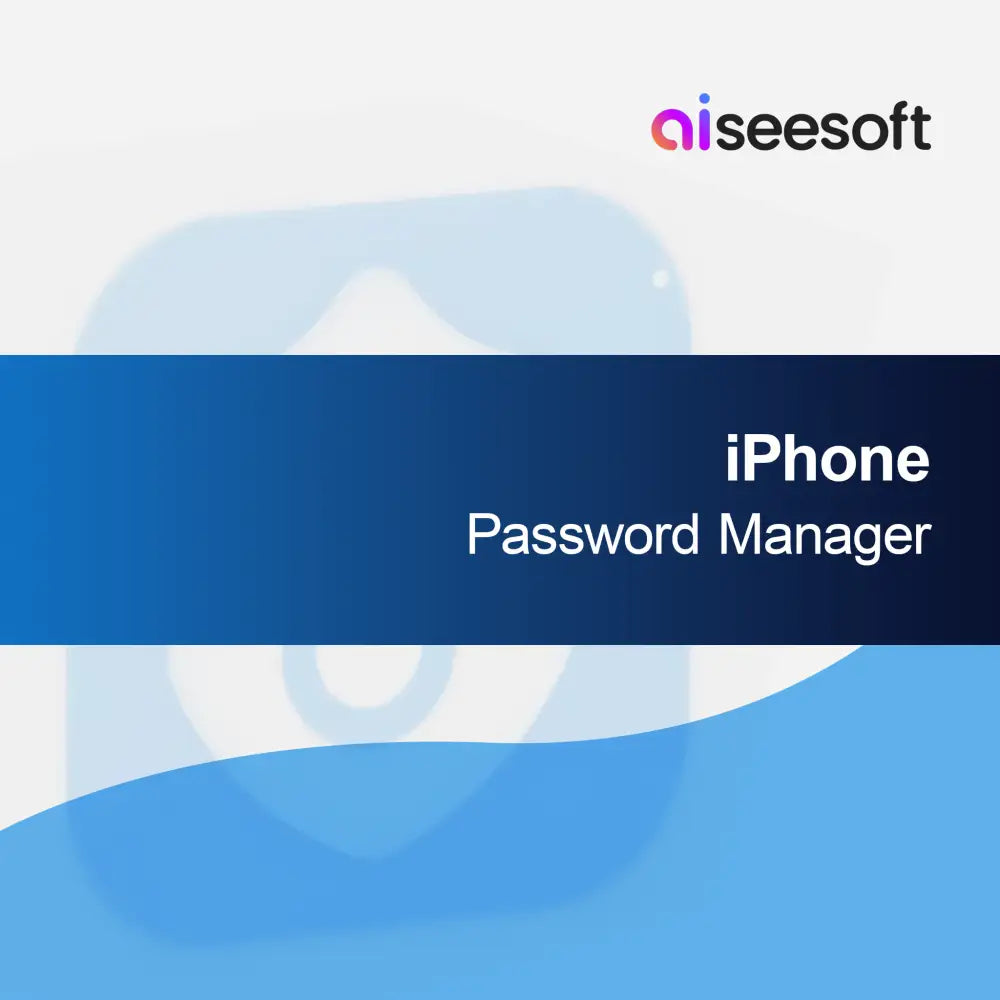 Gestionnaire de mots de passe iPhone