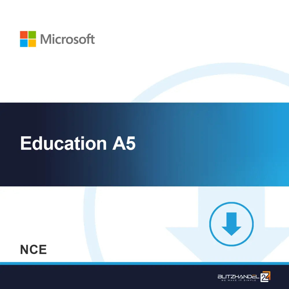 Microsoft 365 Educação A5 (NCE)