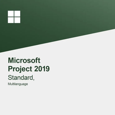 Microsoft Project 2019 Standard, Multilíngue