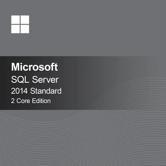Microsoft SQL Server 2014 Standard - Edição 2 Core