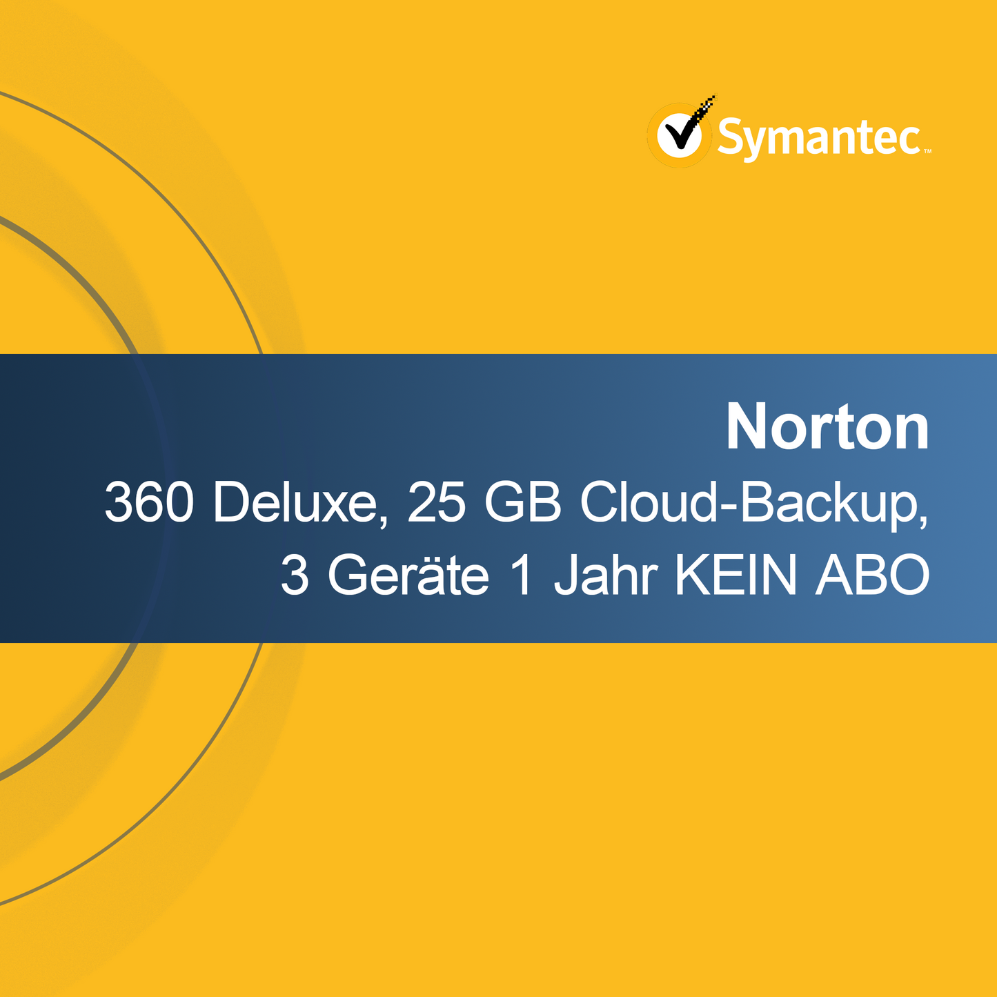 Norton 360 Deluxe, 25 GB Cloud-Backup, 3 dispositivos 1 ano SEM ASSINATURA
