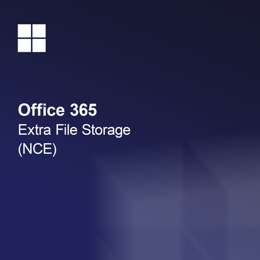 Office 365 Armazenamento Extra de Ficheiros (NCE)