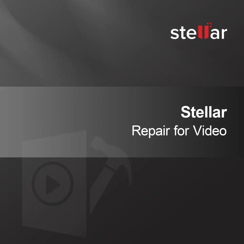 Réparation Stellar pour Vidéo