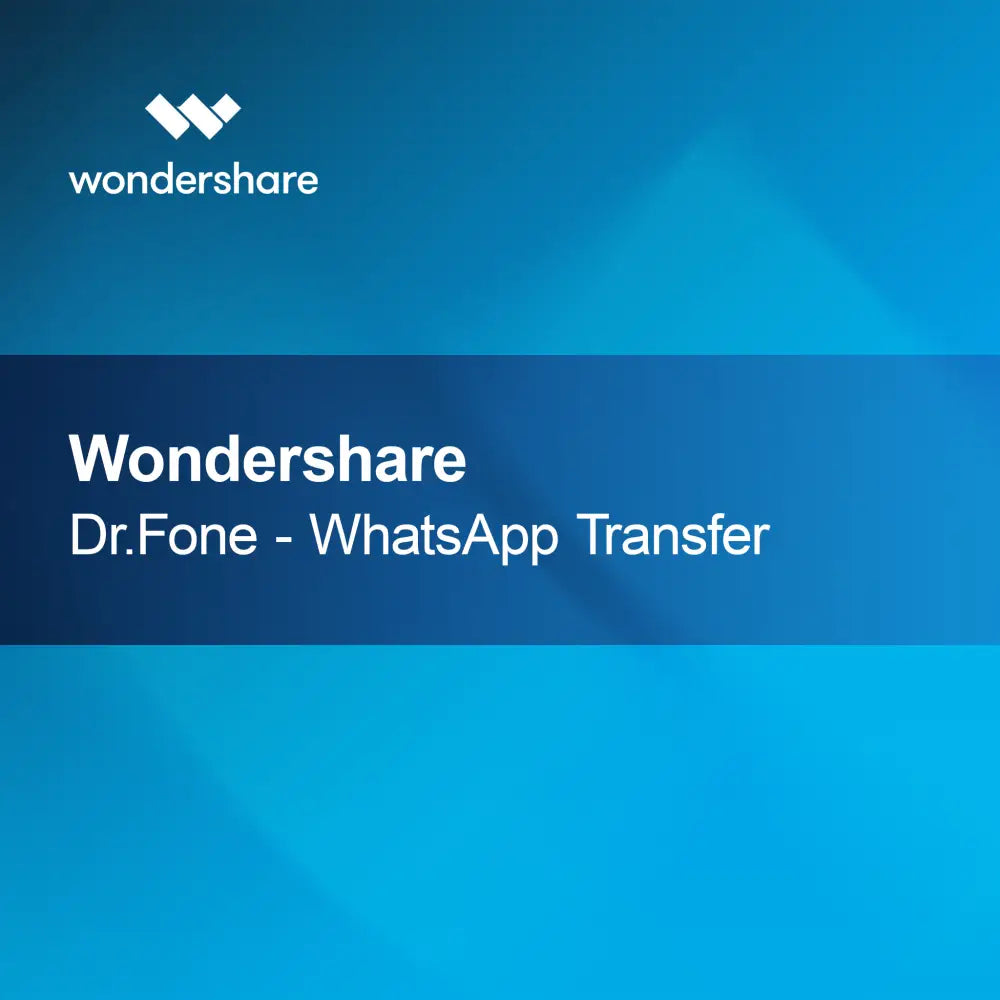 Wondershare Dr.Fone - Transferência WhatsApp