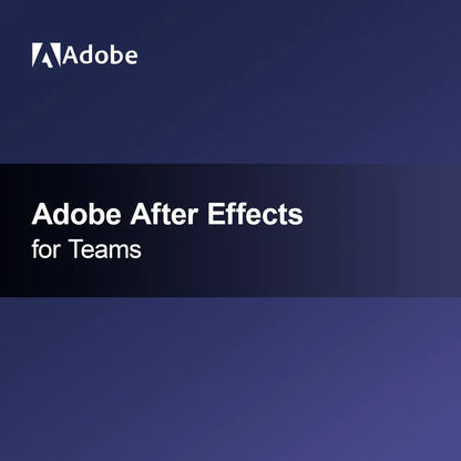 Adobe After Effects para Equipas