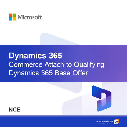 Dynamics 365 Commerce Adjuntar a la Oferta Base Calificativa de Dynamics 365 (NCE)