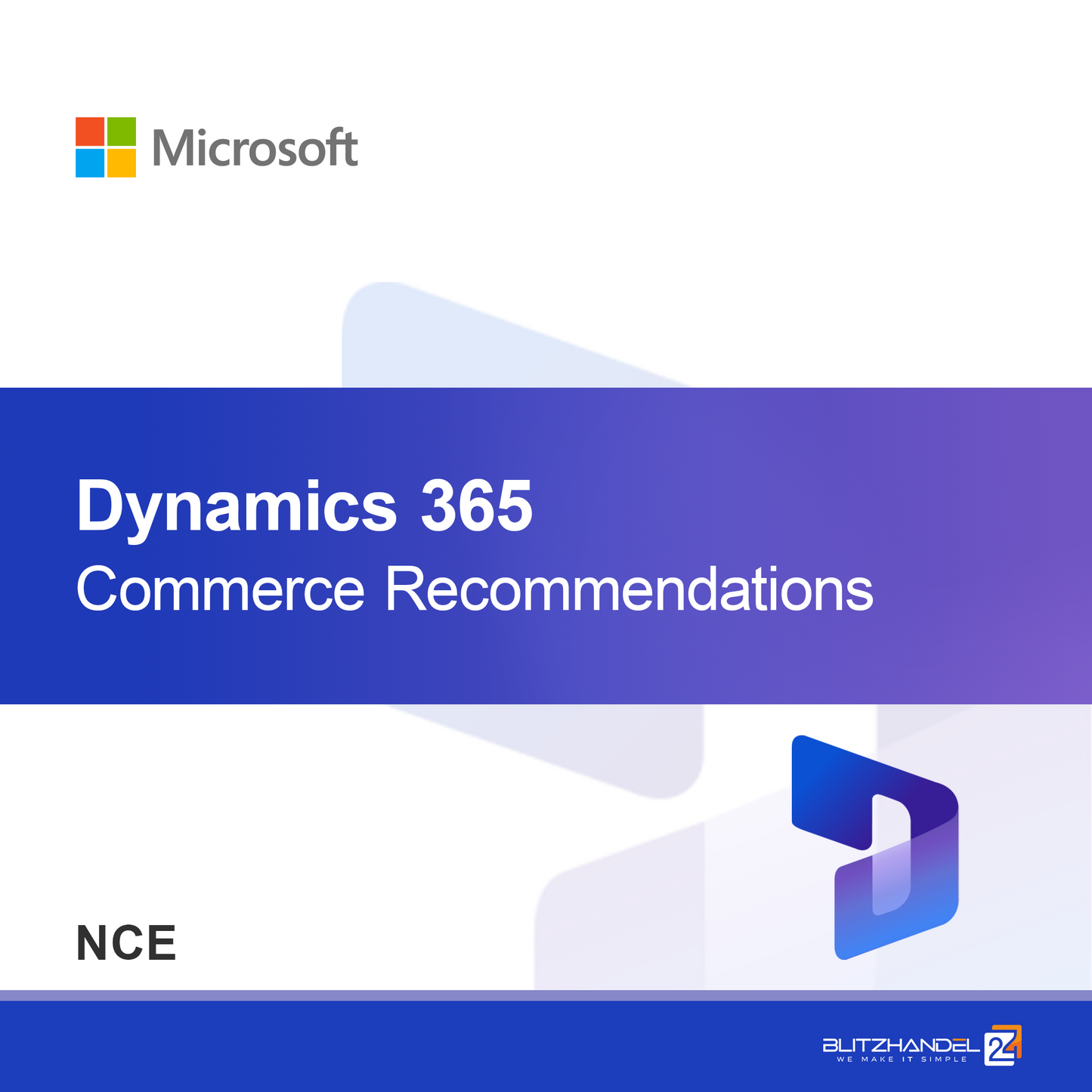 Recommandations Dynamics 365 Commerce (NCE)