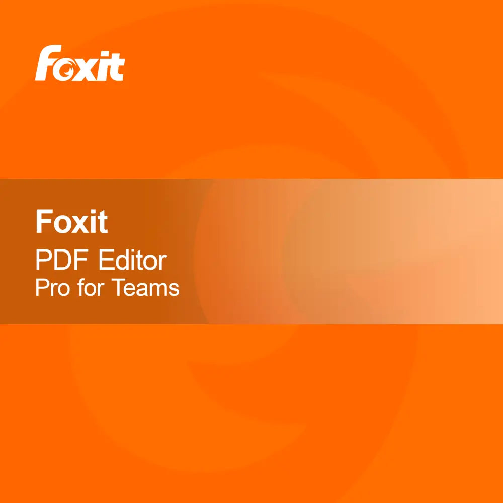 Foxit PDF Editor Pro pour équipes
