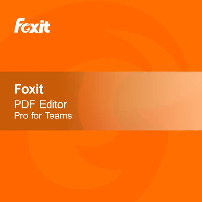 Foxit PDF Editor Pro pour équipes