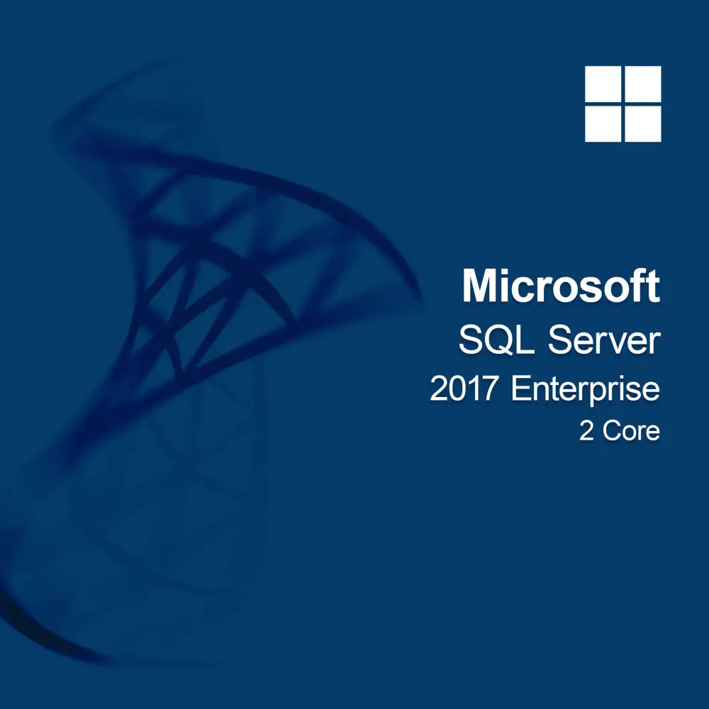 Microsoft SQL Server 2017 Enterprise, 2 cœurs