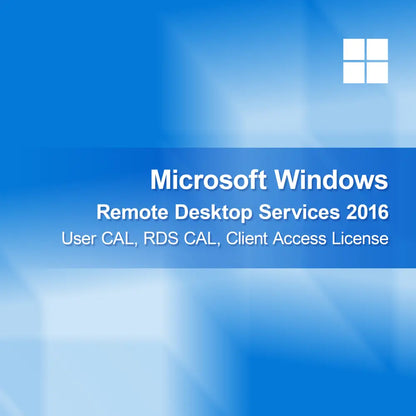 Licencia de Acceso de Cliente (CAL) de Usuario para Servicios de Escritorio Remoto de Microsoft Windows 2016, CAL RDS, Licencia de Acceso de Cliente