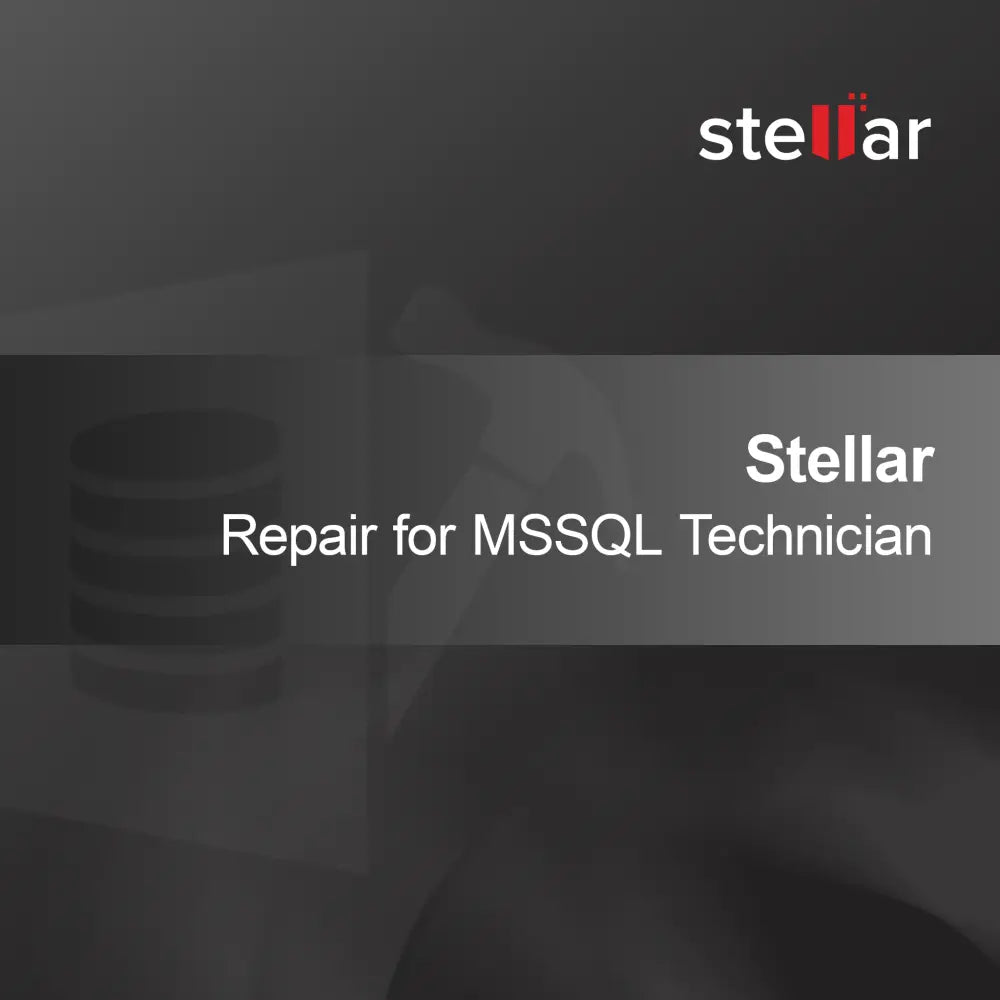 Stellar Repair para MSSQL Technician