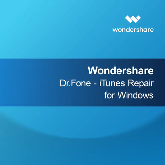 Wondershare Dr.Fone - Reparação do iTunes para Windows